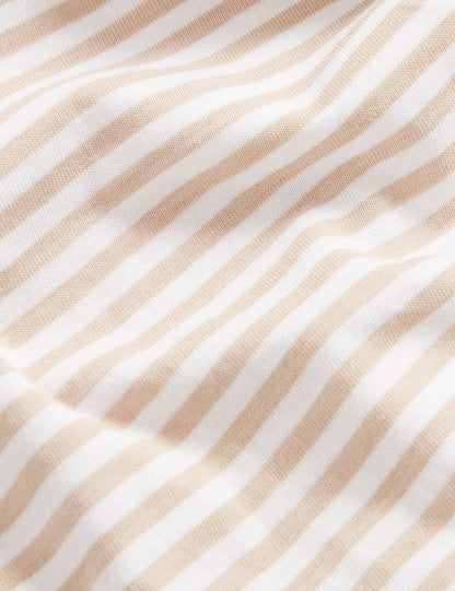 Ted Baker OURME - Classic Stripe Cotton Crew Neck T-Shirt