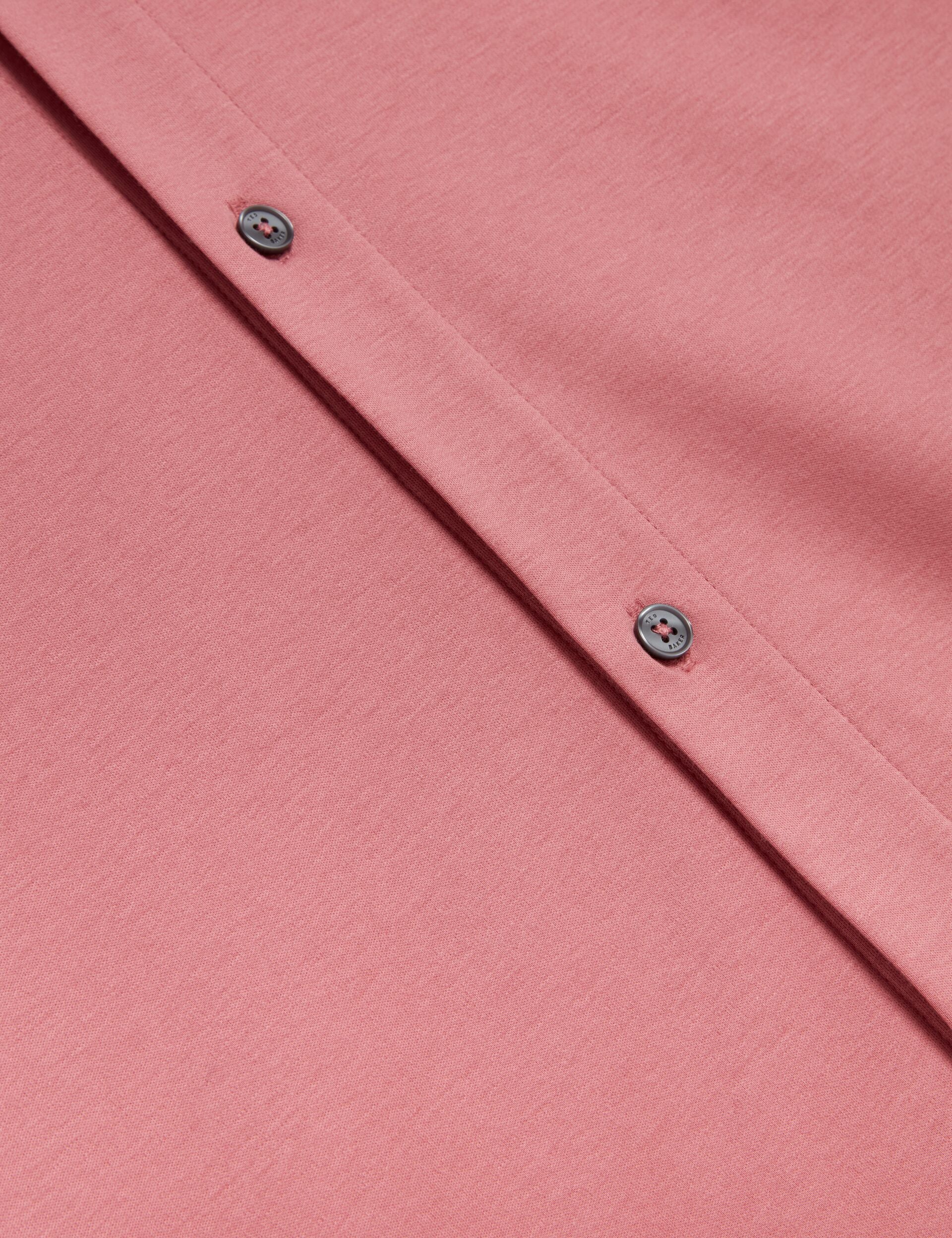Ted Baker FILLIPP Soft Jersey Button-Through Polo Shirt
