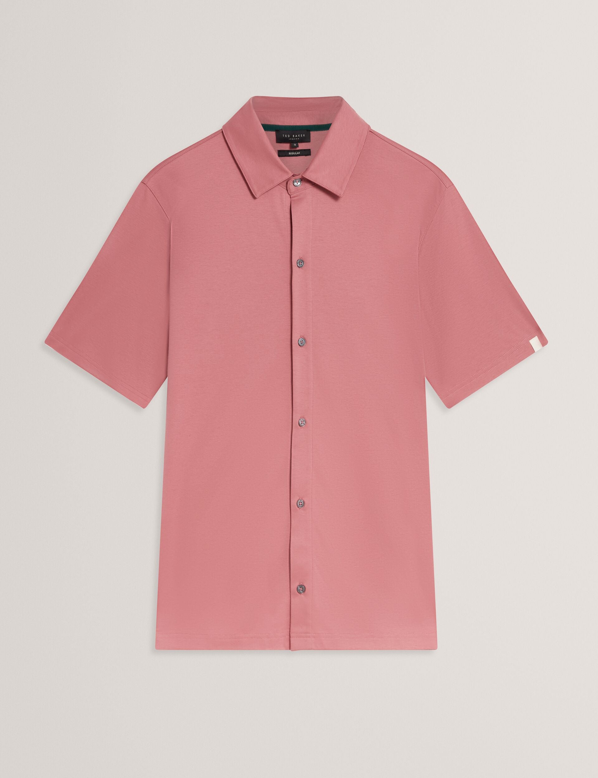 Ted Baker FILLIPP Soft Jersey Button-Through Polo Shirt