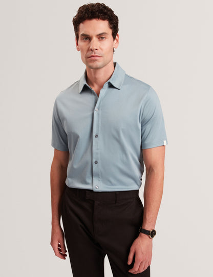 Ted Baker FILLIPP Soft Jersey Button-Through Polo Shirt