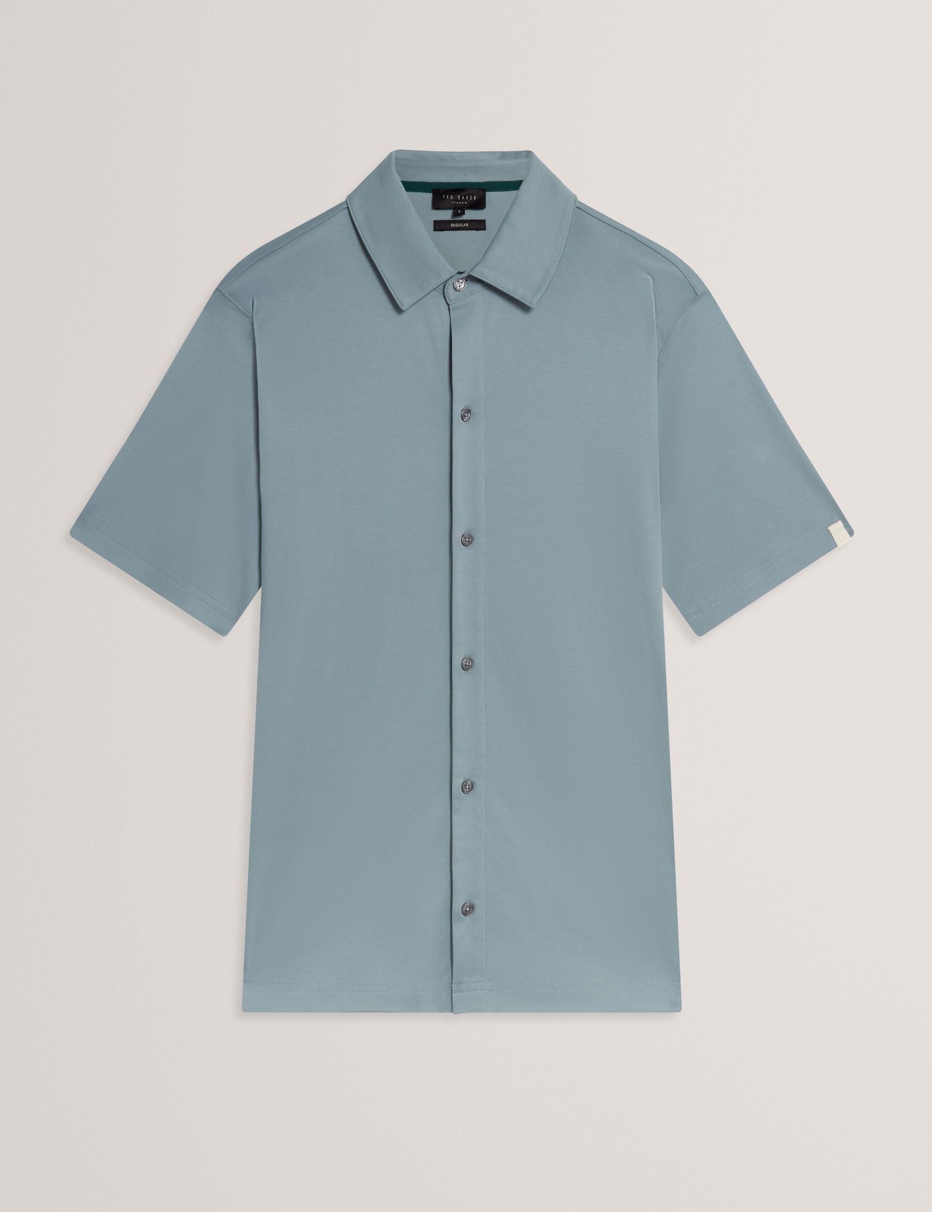 Ted Baker FILLIPP Soft Jersey Button-Through Polo Shirt