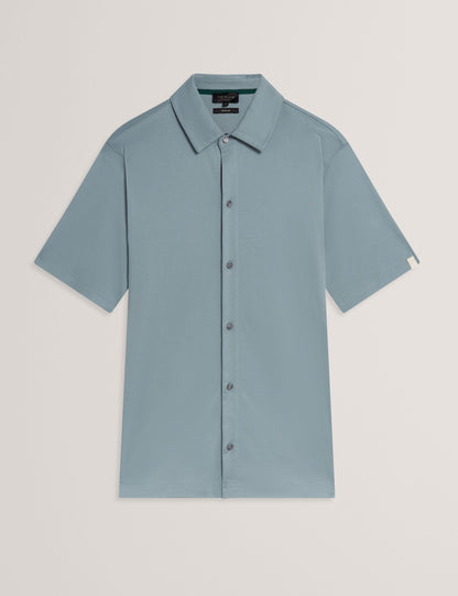 Ted Baker FILLIPP Soft Jersey Button-Through Polo Shirt