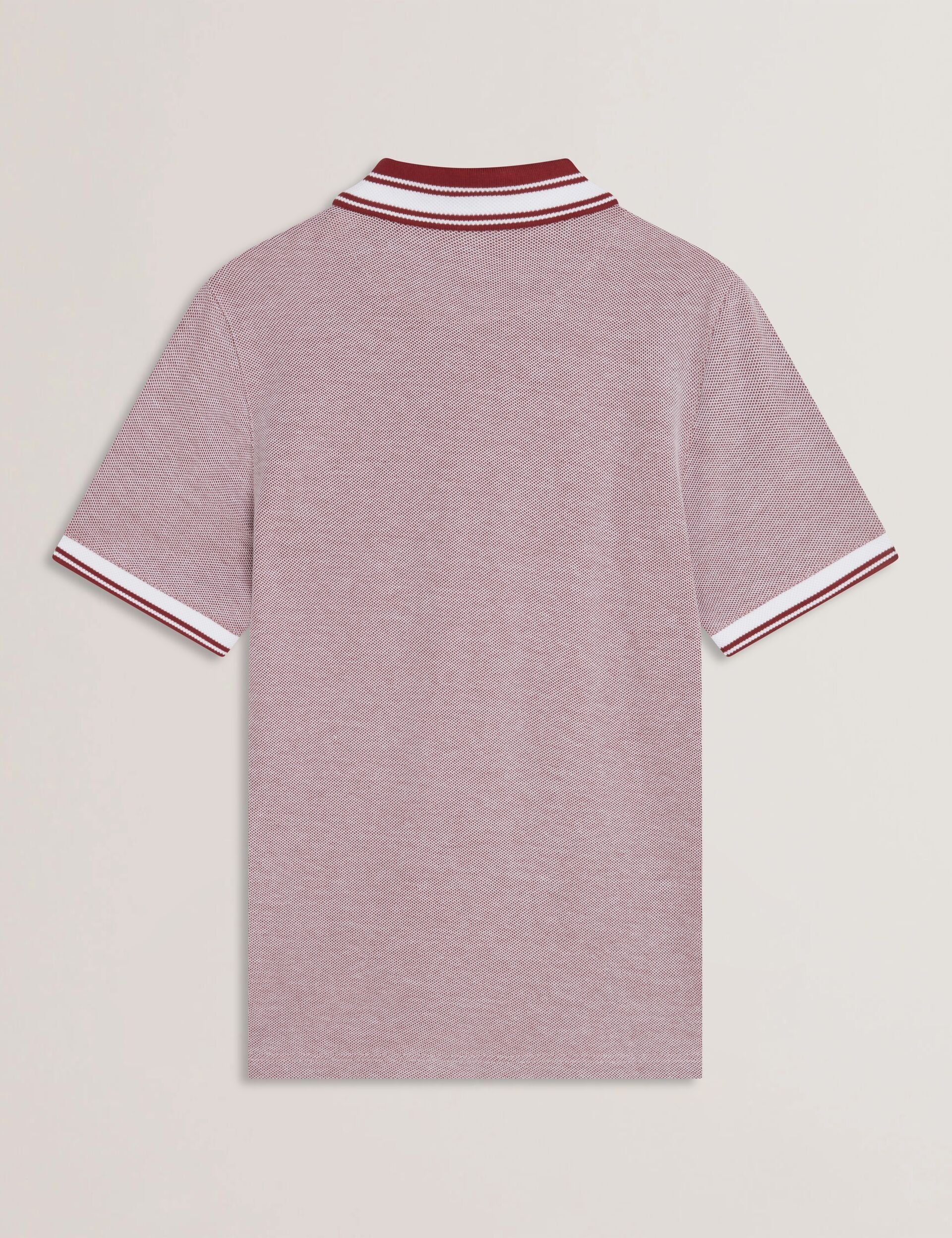 Ted Baker Phenes - Short Sleeve Textured Zip Polo