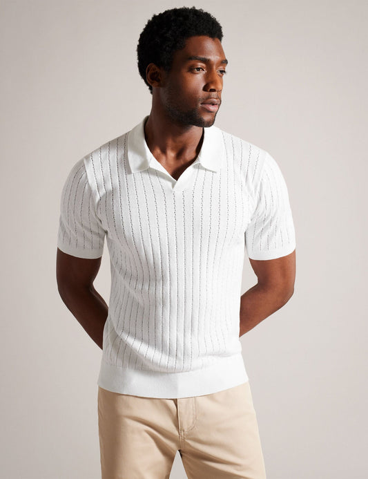 Ted Baker BOTANY - Short Sleeve Regular Open Collar Polo