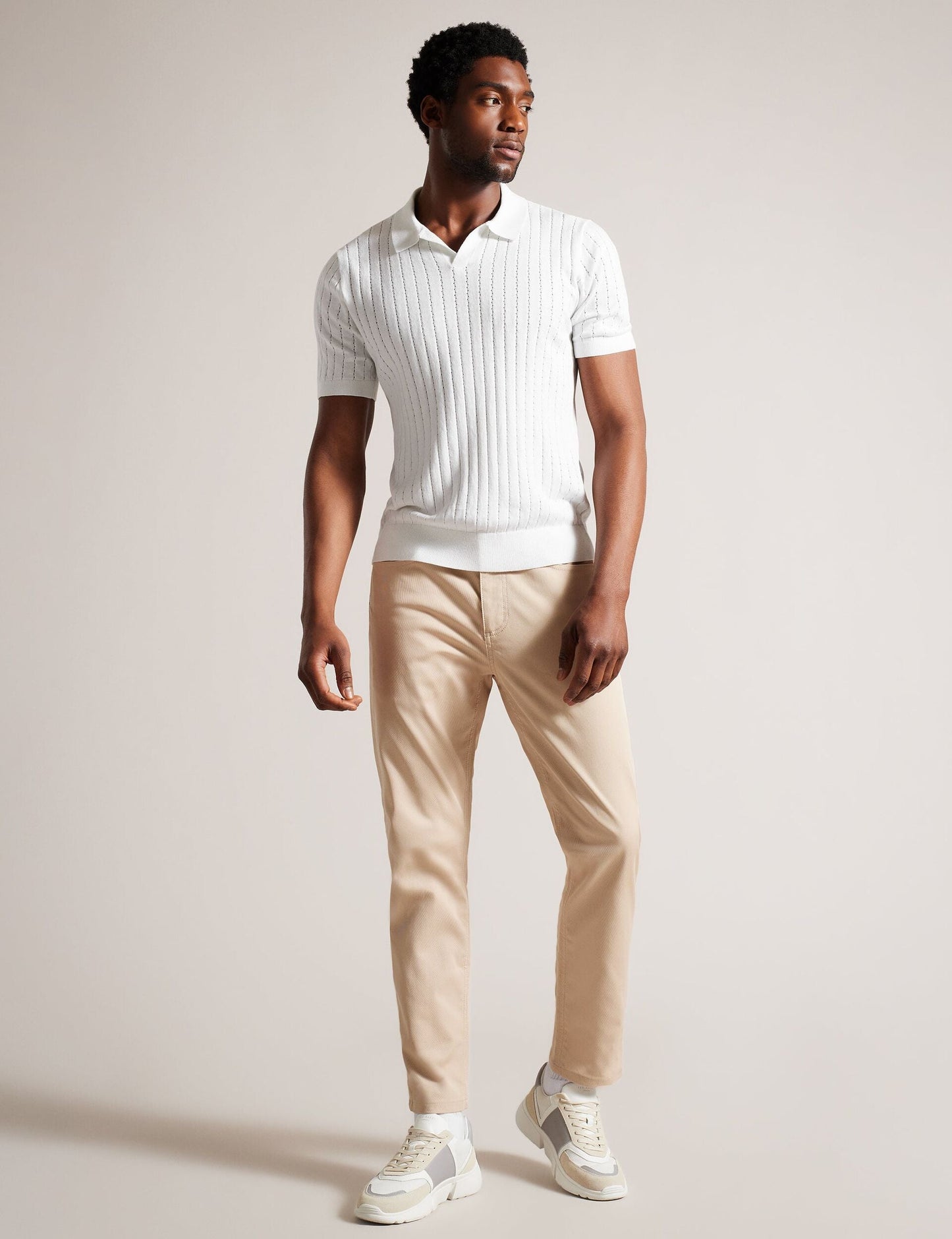 Ted Baker BOTANY - Short Sleeve Regular Open Collar Polo