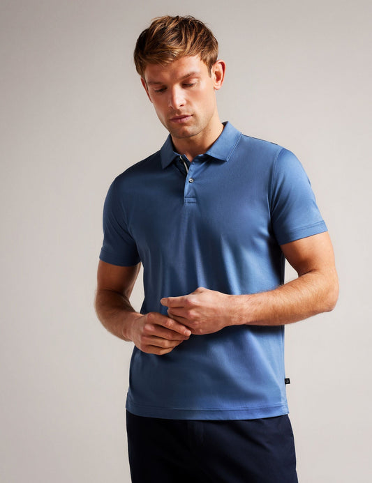 Ted Baker ZEITER - Slim Fit Pure Cotton Polo Shirt