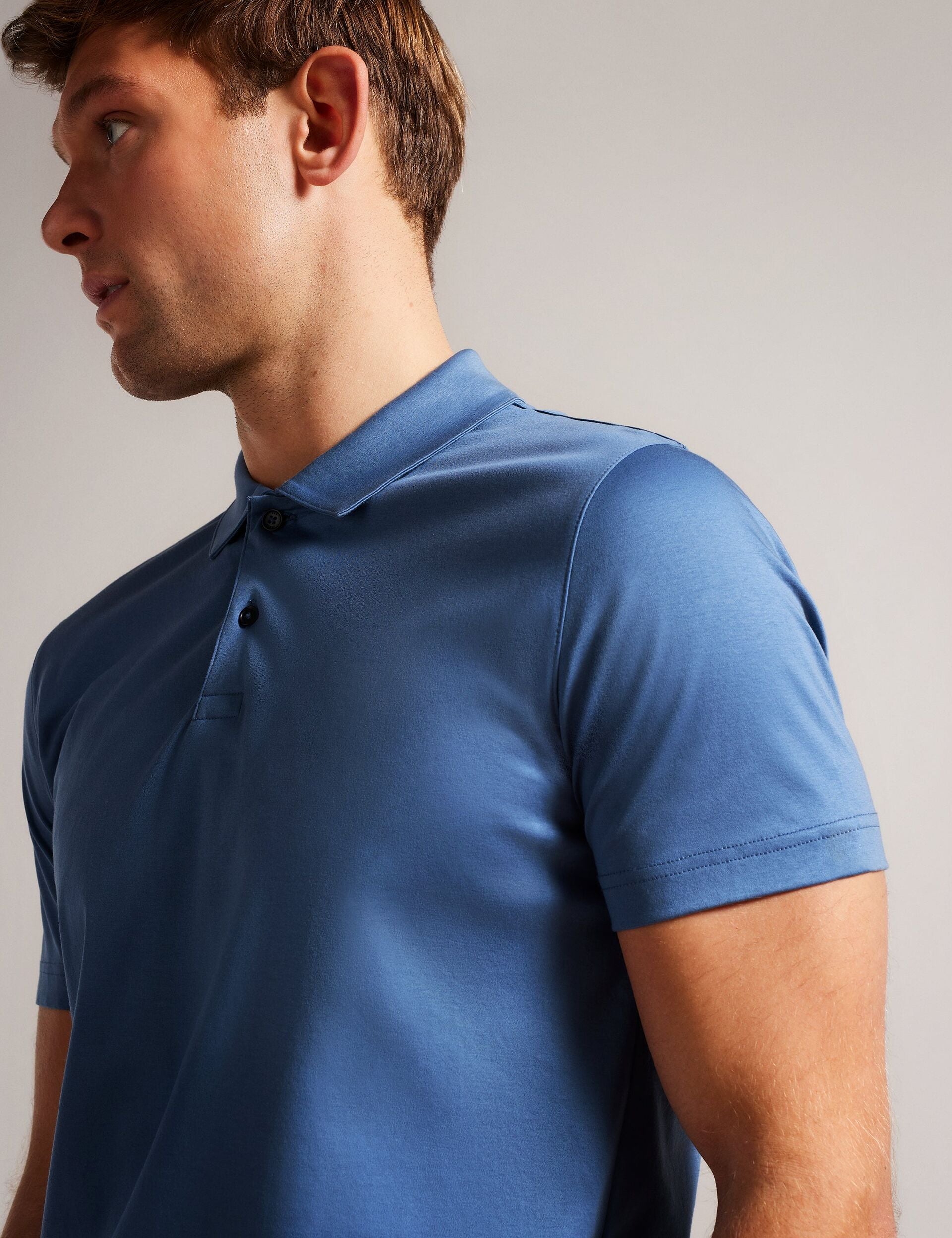 Ted Baker ZEITER - Slim Fit Pure Cotton Polo Shirt