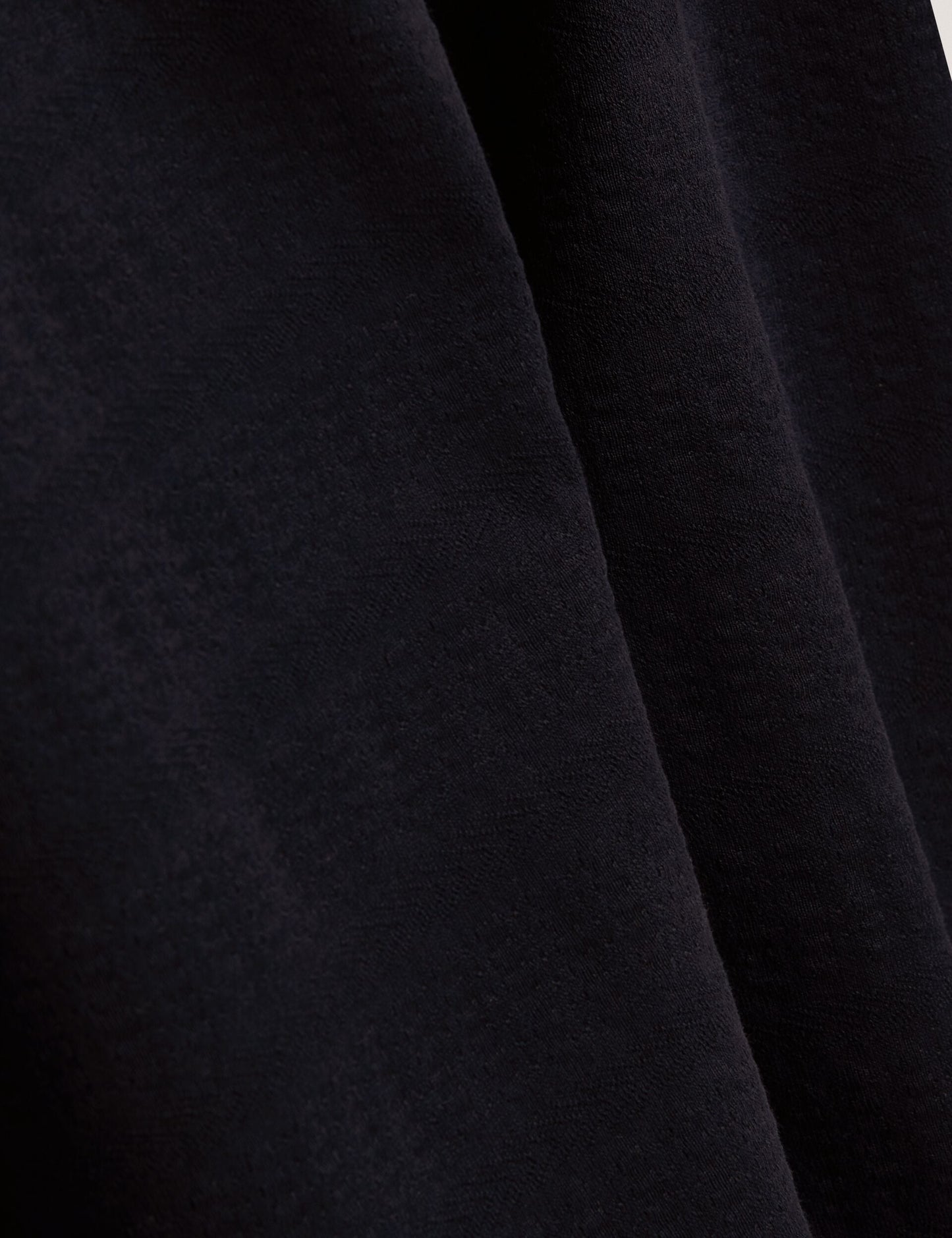 Ted Baker WYTHER Mixed Texture Zip Neck Long Sleeve Polo