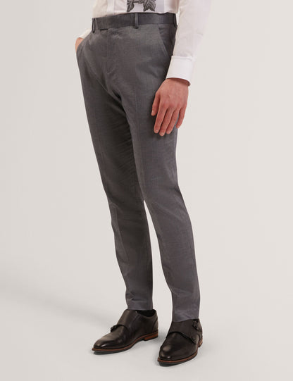Ted Baker SABATON Slim Fit Stretch Cotton Twill Smart Pants