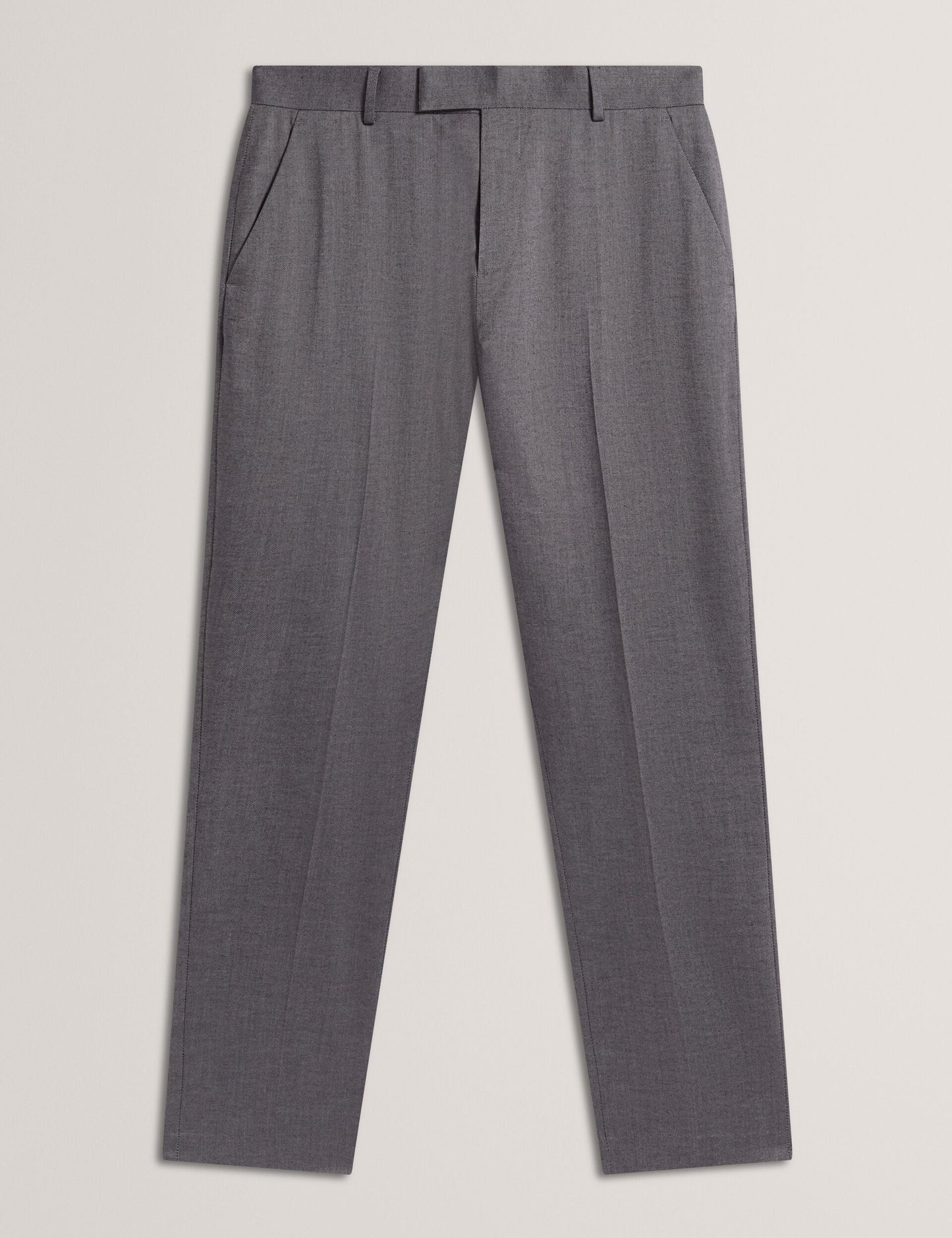 Ted Baker SABATON Slim Fit Stretch Cotton Twill Smart Pants