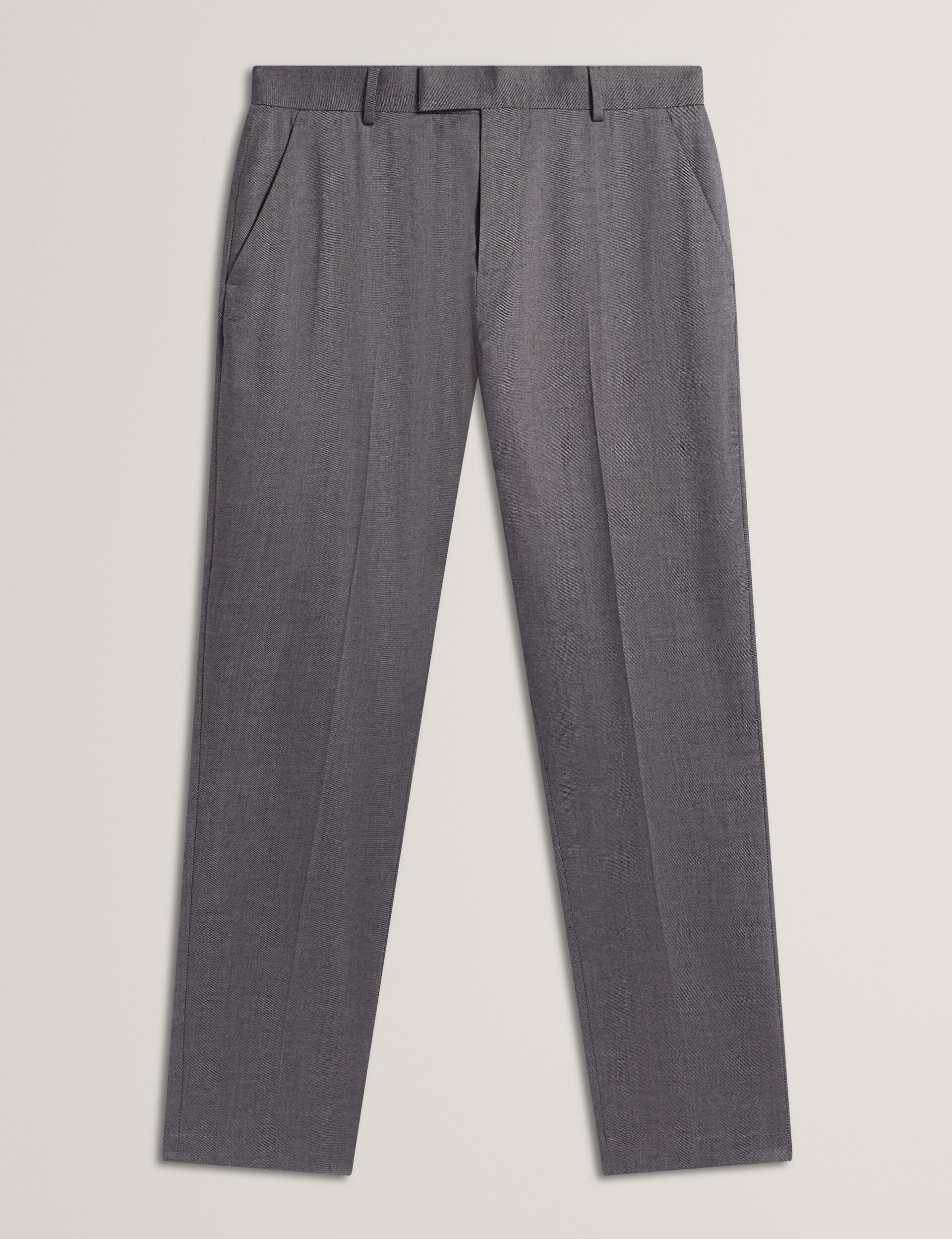Ted Baker SABATON Slim Fit Stretch Cotton Twill Smart Pants
