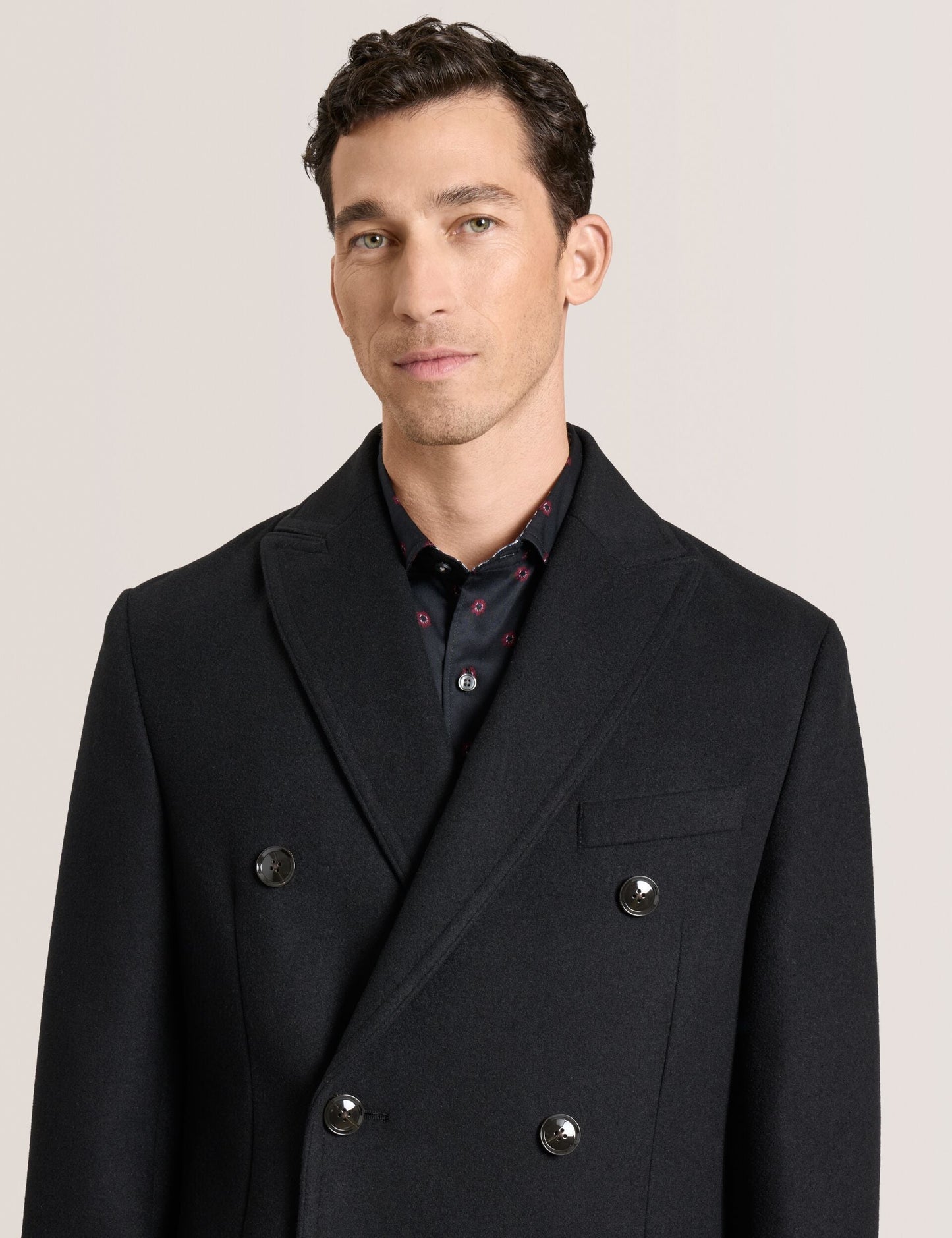 Ted Baker WINTHROP - Double Breasted Overcoat