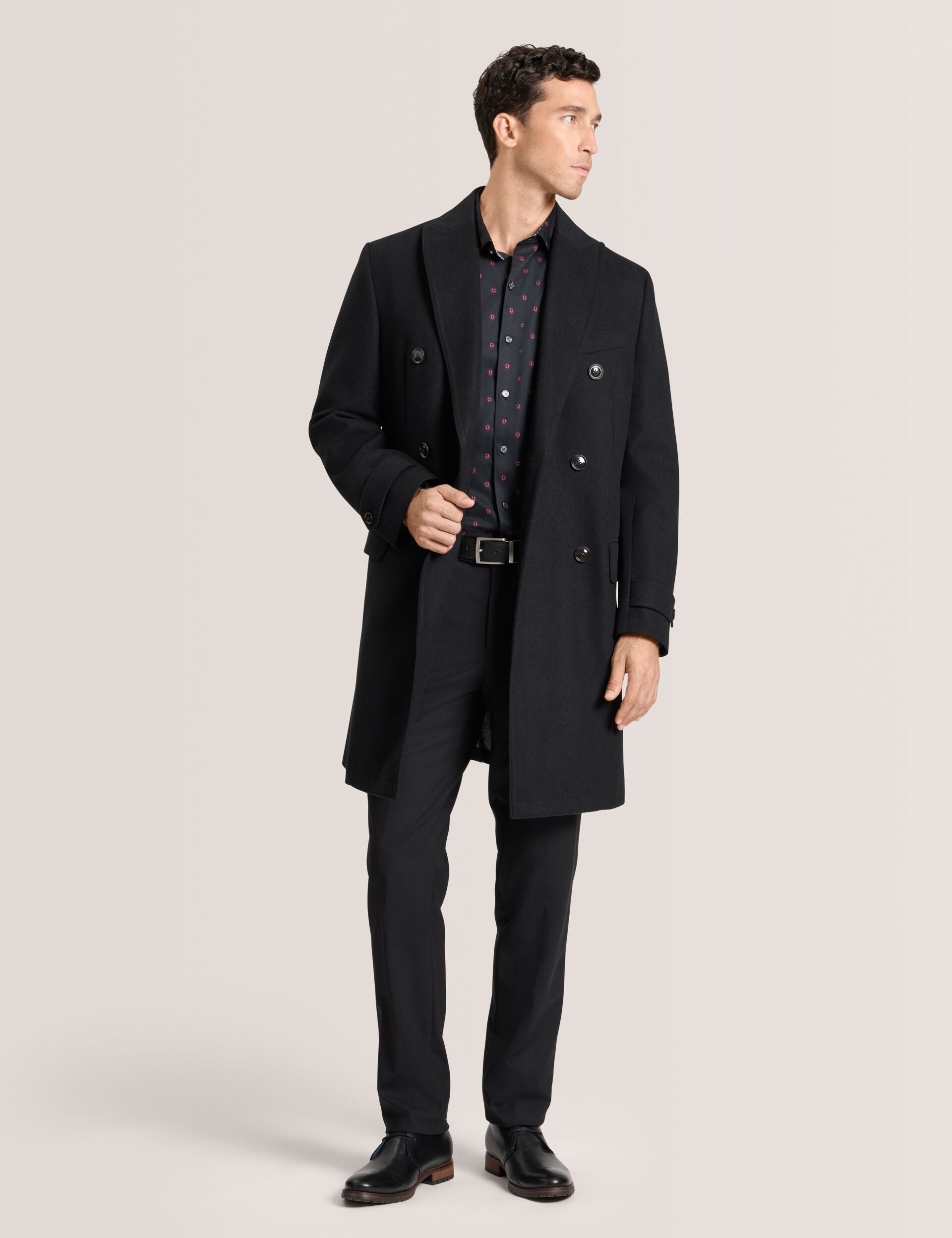 Ted Baker WINTHROP - Double Breasted Overcoat