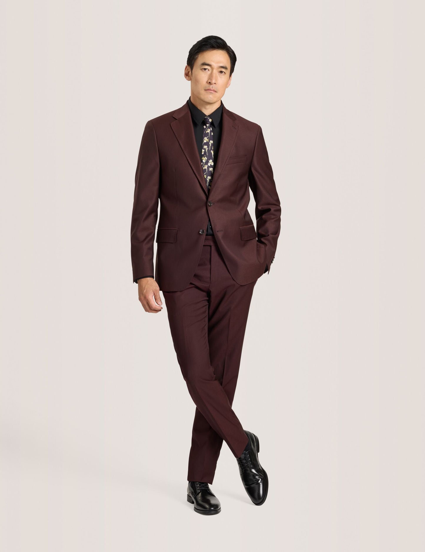 Ted Baker WINTER-TWILL – Flat Front Twill Suit Pant