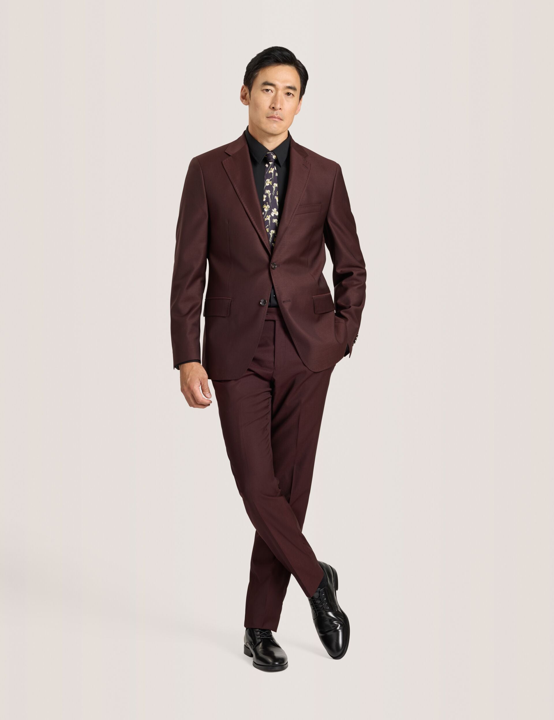 Ted Baker WINTER-TWILL – Flat Front Twill Suit Pant