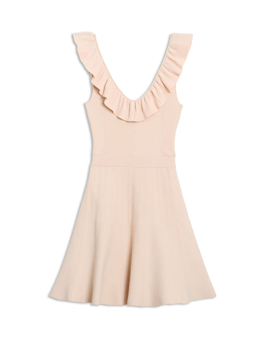 Ted Baker SAYLAA - Ruffle Neckline Mini Dress