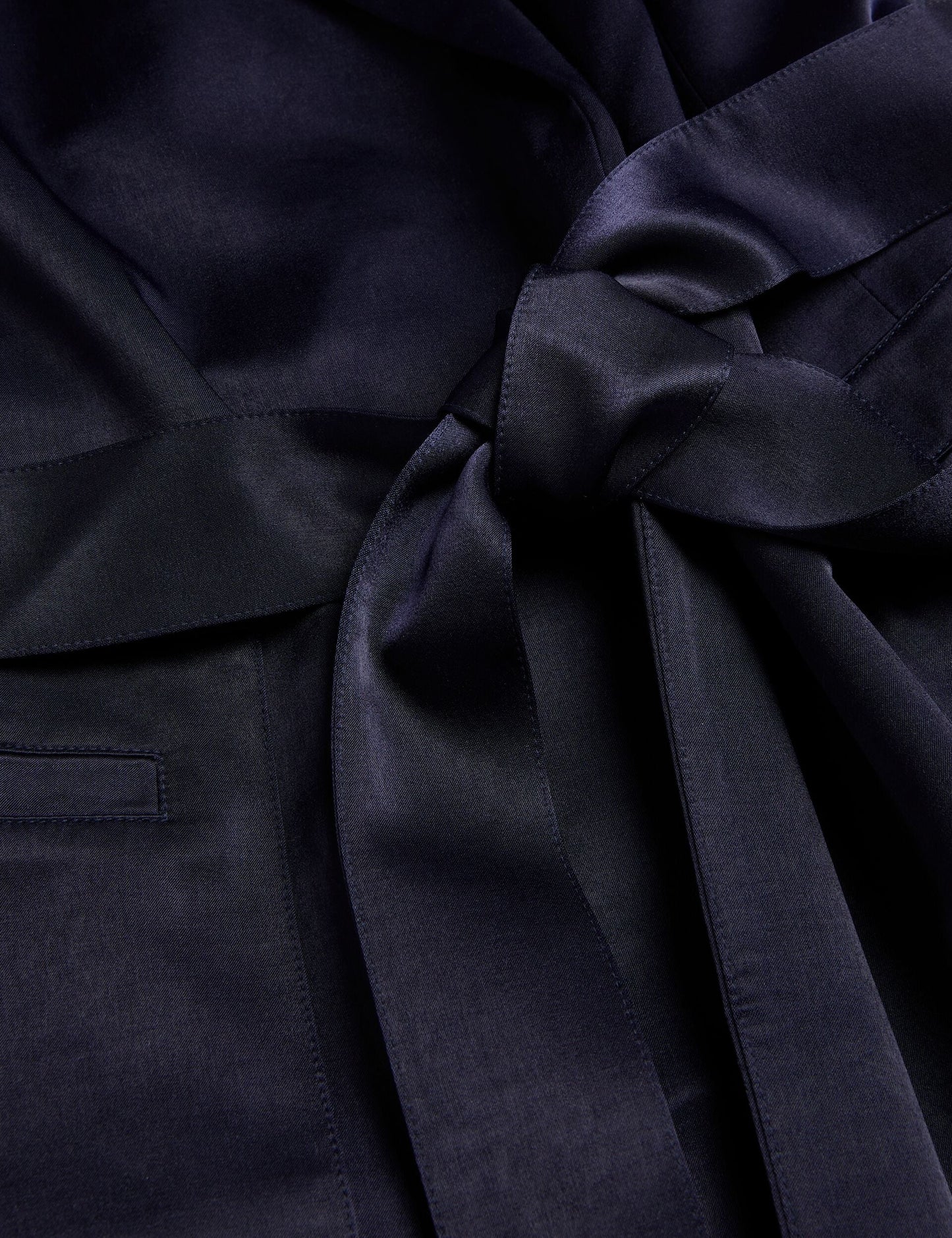 Ted Baker TEERUD - Tailored Satin Midi Dress with Belt