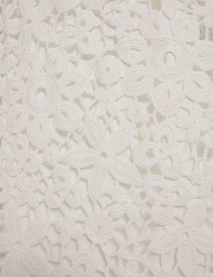 Ted Baker MIIKKA - Crochet Sleeveless Mini Shift Dress