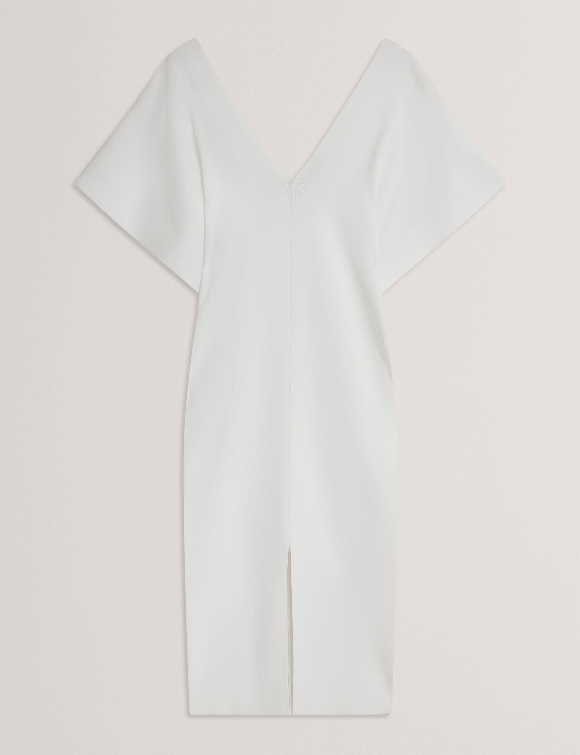 Ted Baker REBEXXA - Wide Sleeve Knitted Bodycon Midi Dress