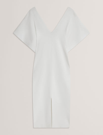 Ted Baker REBEXXA - Wide Sleeve Knitted Bodycon Midi Dress