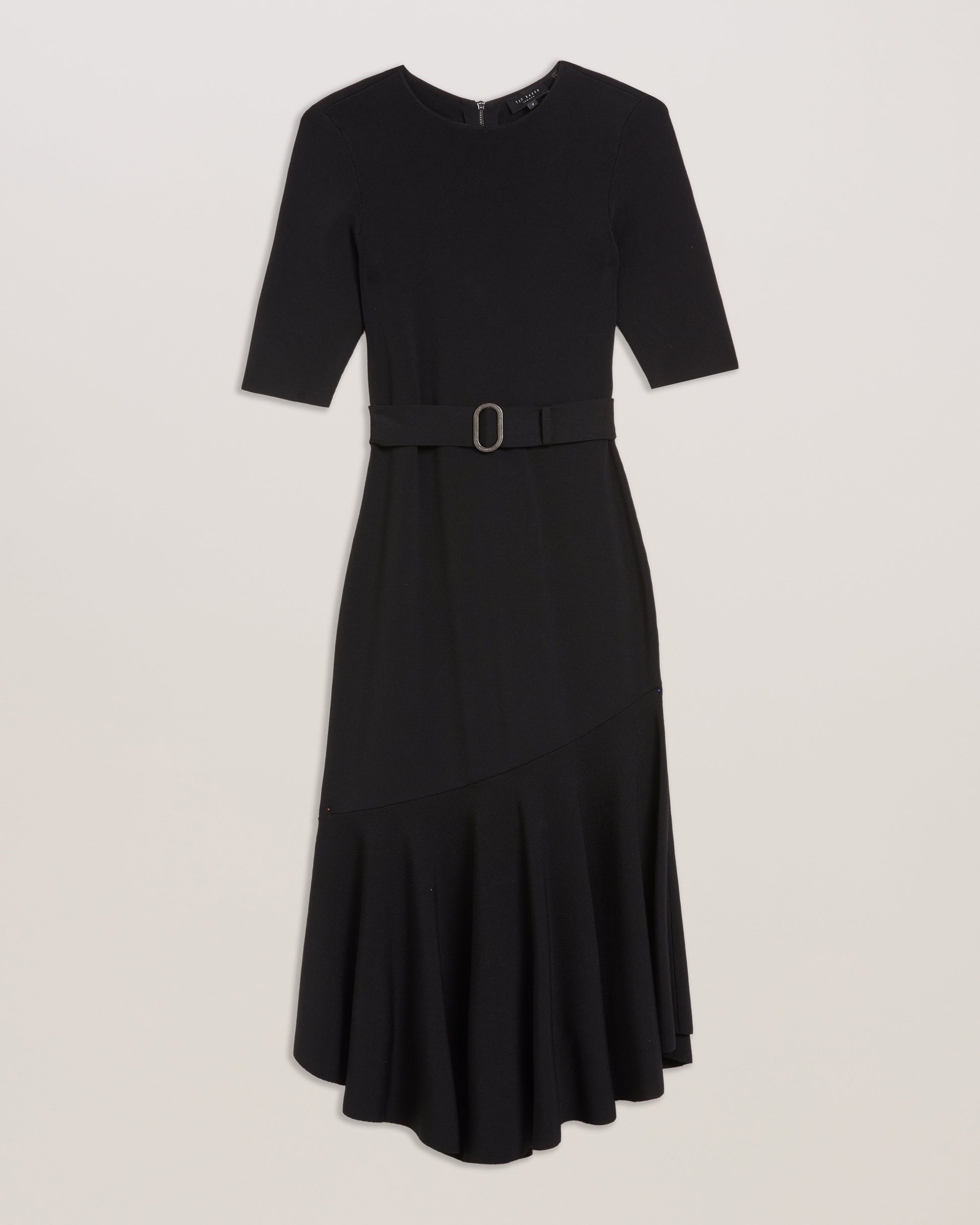 Ted Baker SAMALEE - Flippy Hem Knitted Midi Dress
