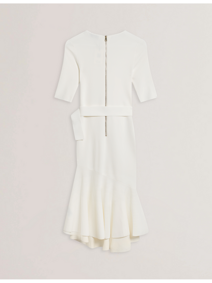 Ted Baker SAMALEE - Flippy Hem Knitted Midi Dress