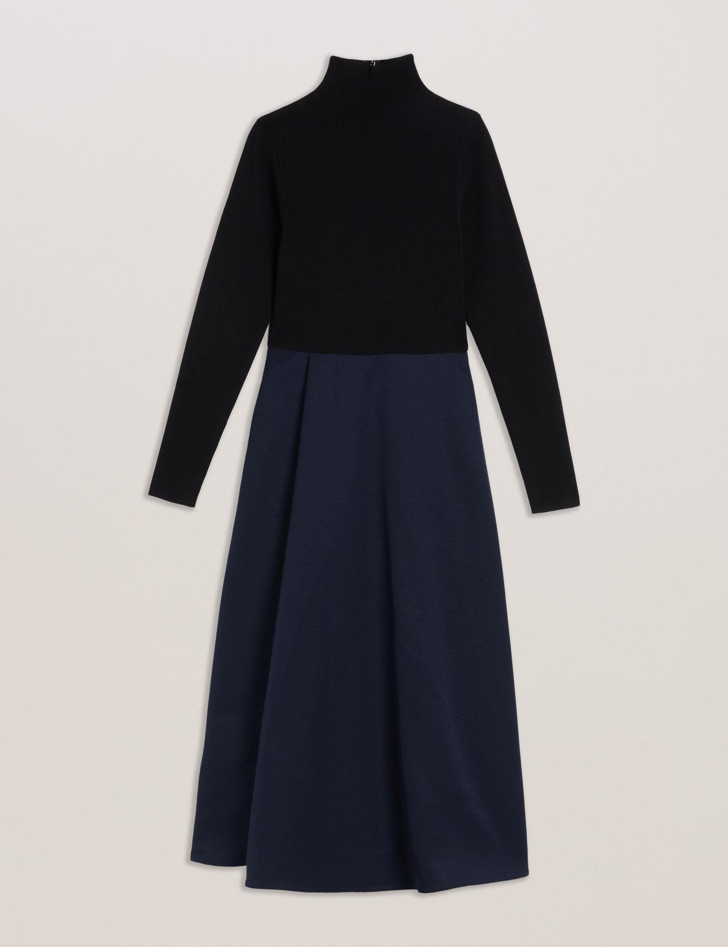 Ted Baker CHIRA - Knit Bodice Midi Dress With Wrap Skirt