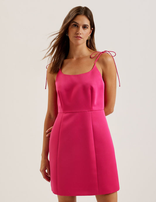 Ted Baker KAVALA - Tie Strap Square Neck Mini Dress