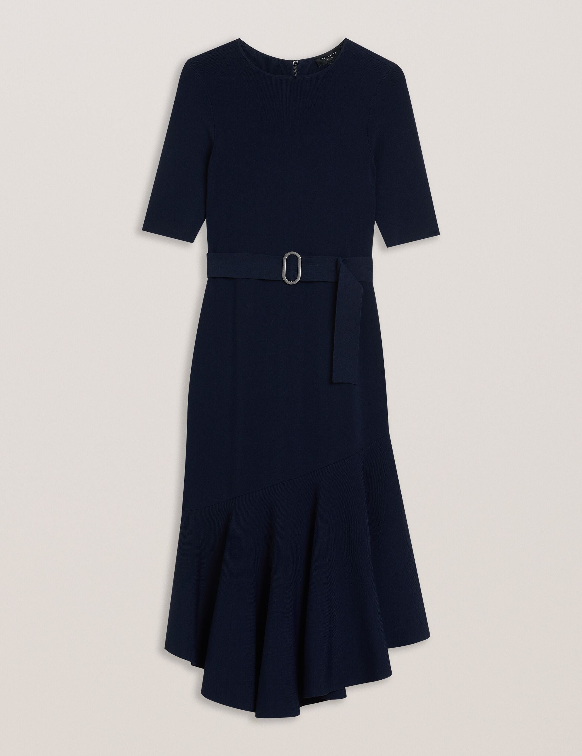 Ted Baker SAMALEE - Flippy Hem Knitted Midi Dress