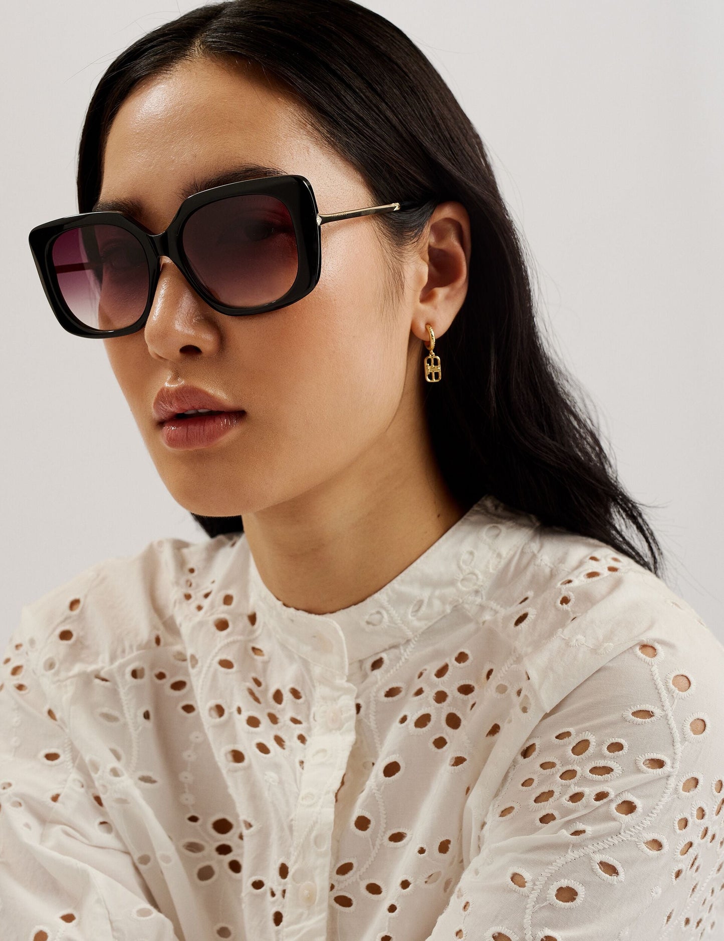 Ted Baker NIKAIA - Oversized Broderie Dress