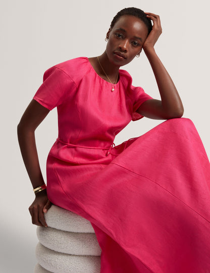 Ted Baker ALLISON Linen Raglan Sleeve Maxi Dress
