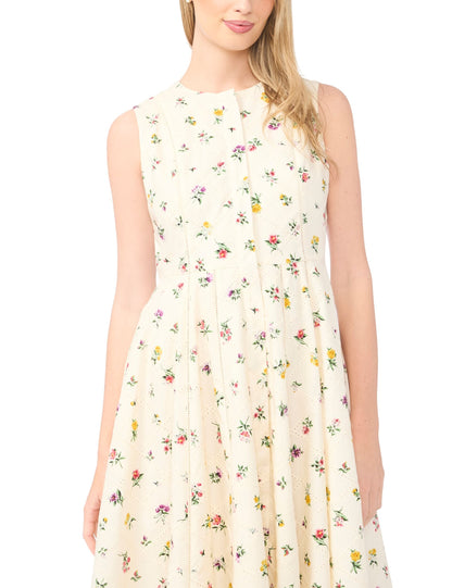 Ted Baker JOANNE Wildflower Sleeveless Smock Midi Dress