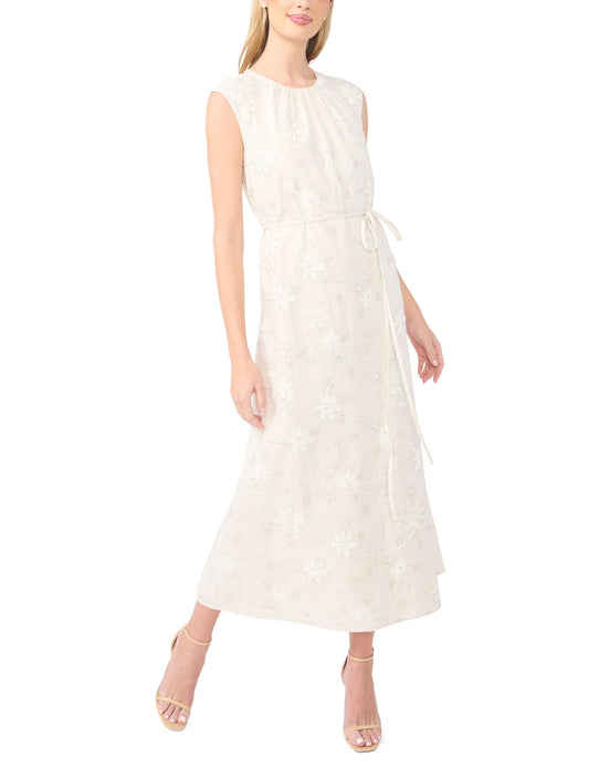 Ted Baker PARKER Beaded Gathered Neck Maxi Dress