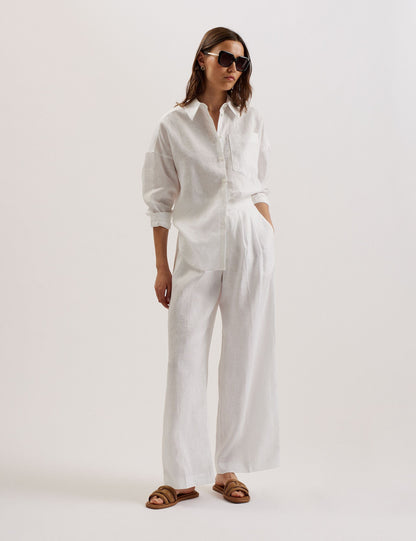 Ted Baker TOLOCA - Oversized Linen Shirt