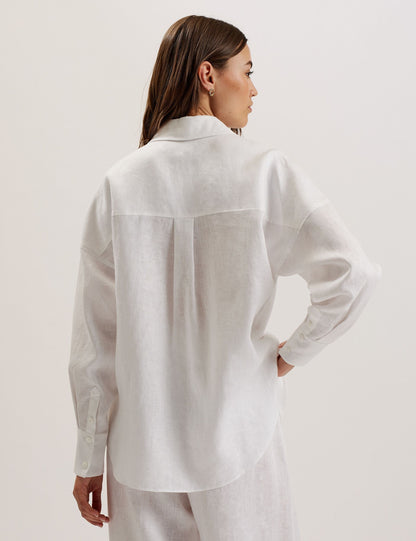 Ted Baker TOLOCA - Oversized Linen Shirt
