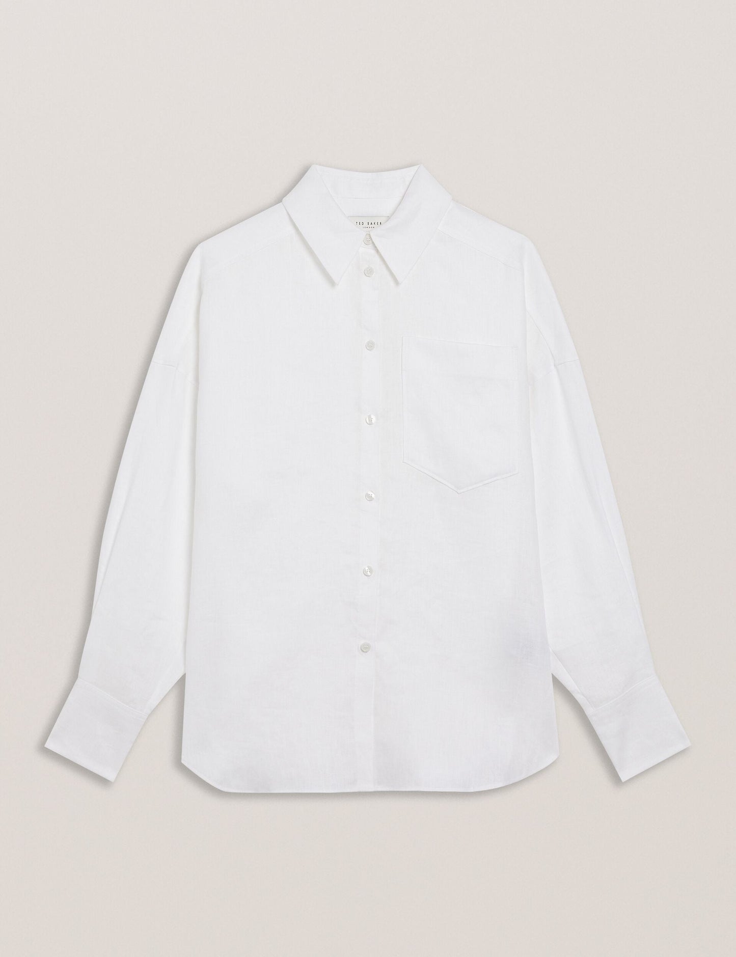 Ted Baker TOLOCA - Oversized Linen Shirt