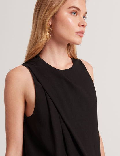 Ted Baker ICANA - Draped Front Asymmetric Sleeveless Top