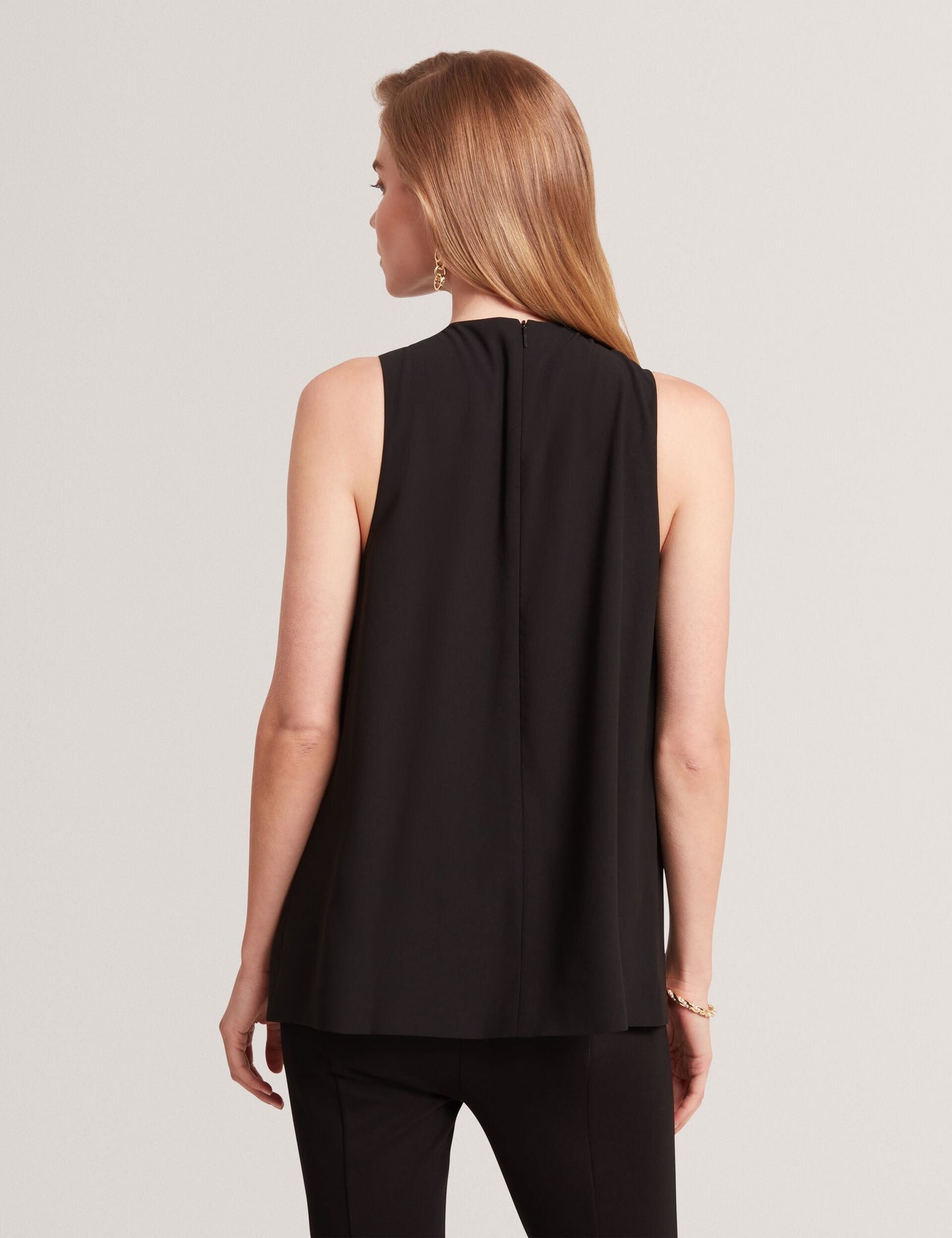 Ted Baker ICANA - Draped Front Asymmetric Sleeveless Top