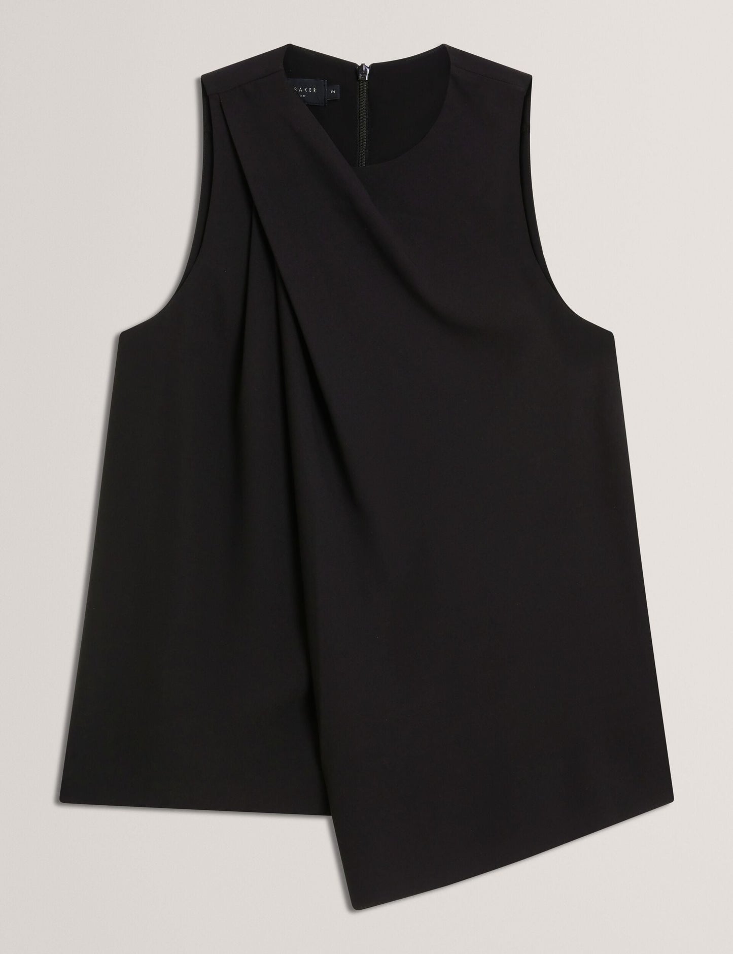 Ted Baker ICANA - Draped Front Asymmetric Sleeveless Top