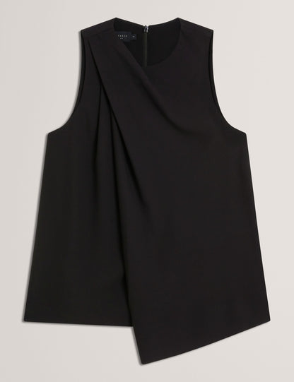 Ted Baker ICANA - Draped Front Asymmetric Sleeveless Top