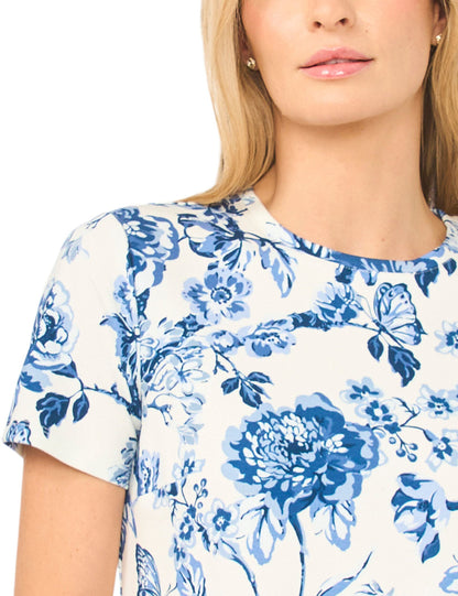 Ted Baker WILLOW Porcelain Print Slim Fit T-Shirt