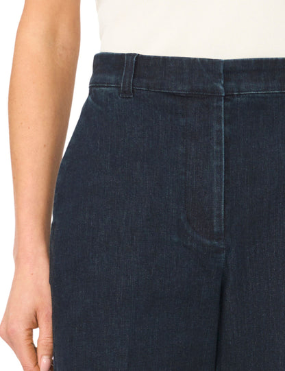 Ted Baker CARINA Dark Rinse Smart Wide Leg Jeans