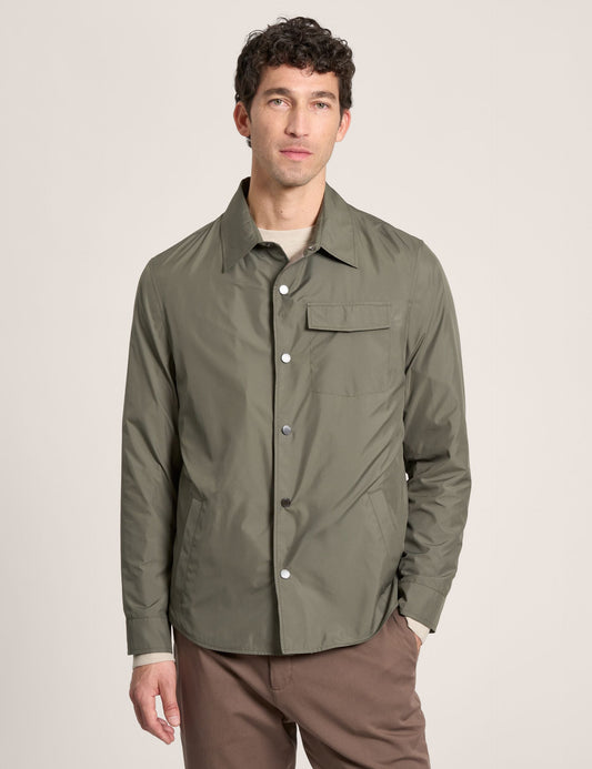 Ted Baker WALDEN Houndstooth Cotton Blend Coach Jacket
