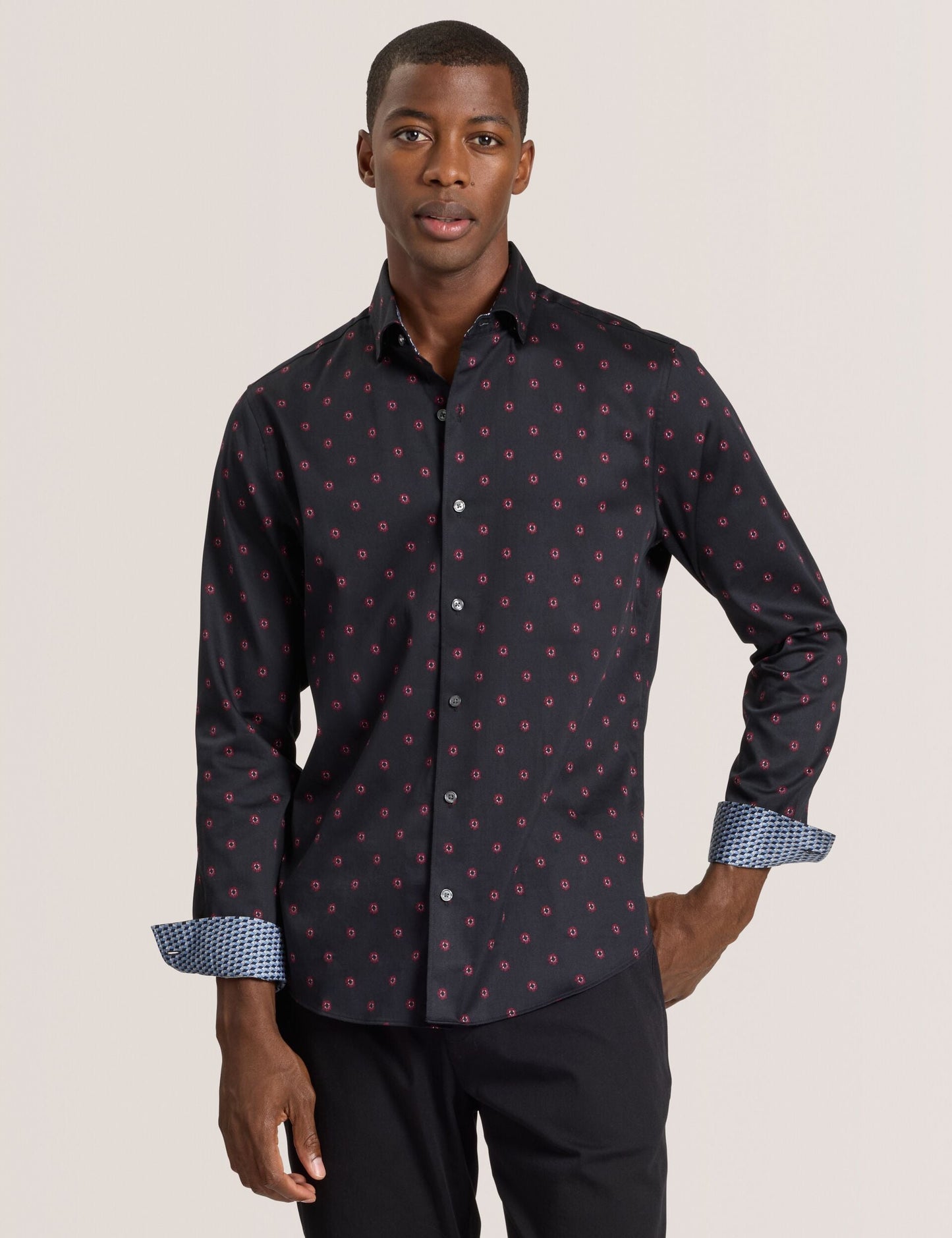Ted Baker SOREN - Long Sleeve Daisy Print Shirt