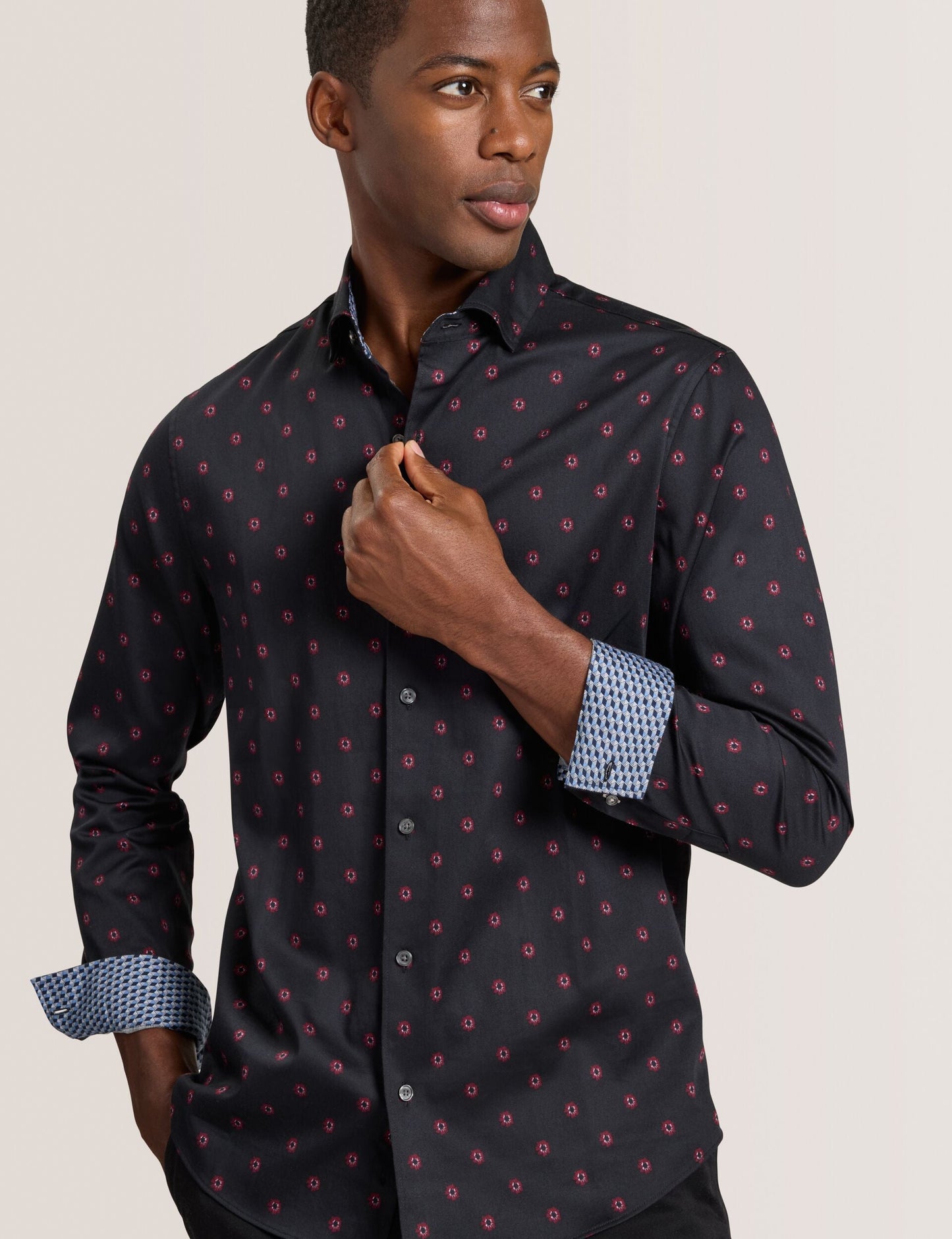 Ted Baker SOREN - Long Sleeve Daisy Print Shirt