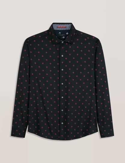 Ted Baker SOREN - Long Sleeve Daisy Print Shirt