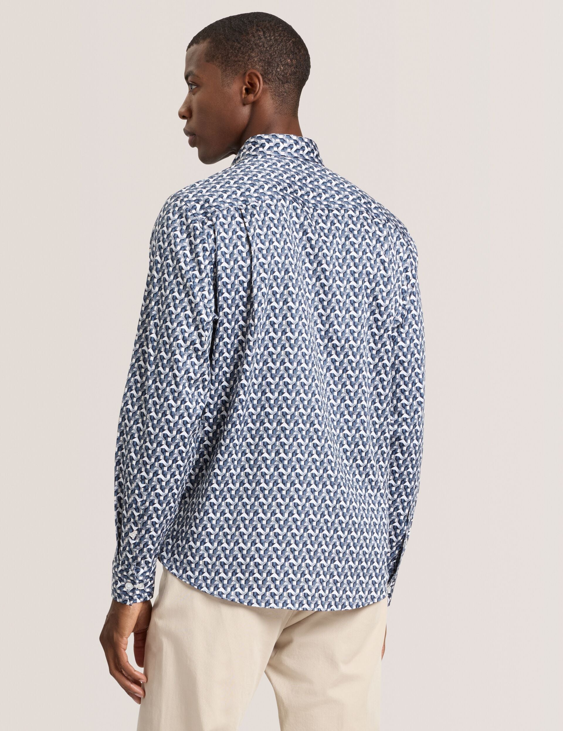 Ted Baker SOREN - Long Sleeve Archie Print Shirt