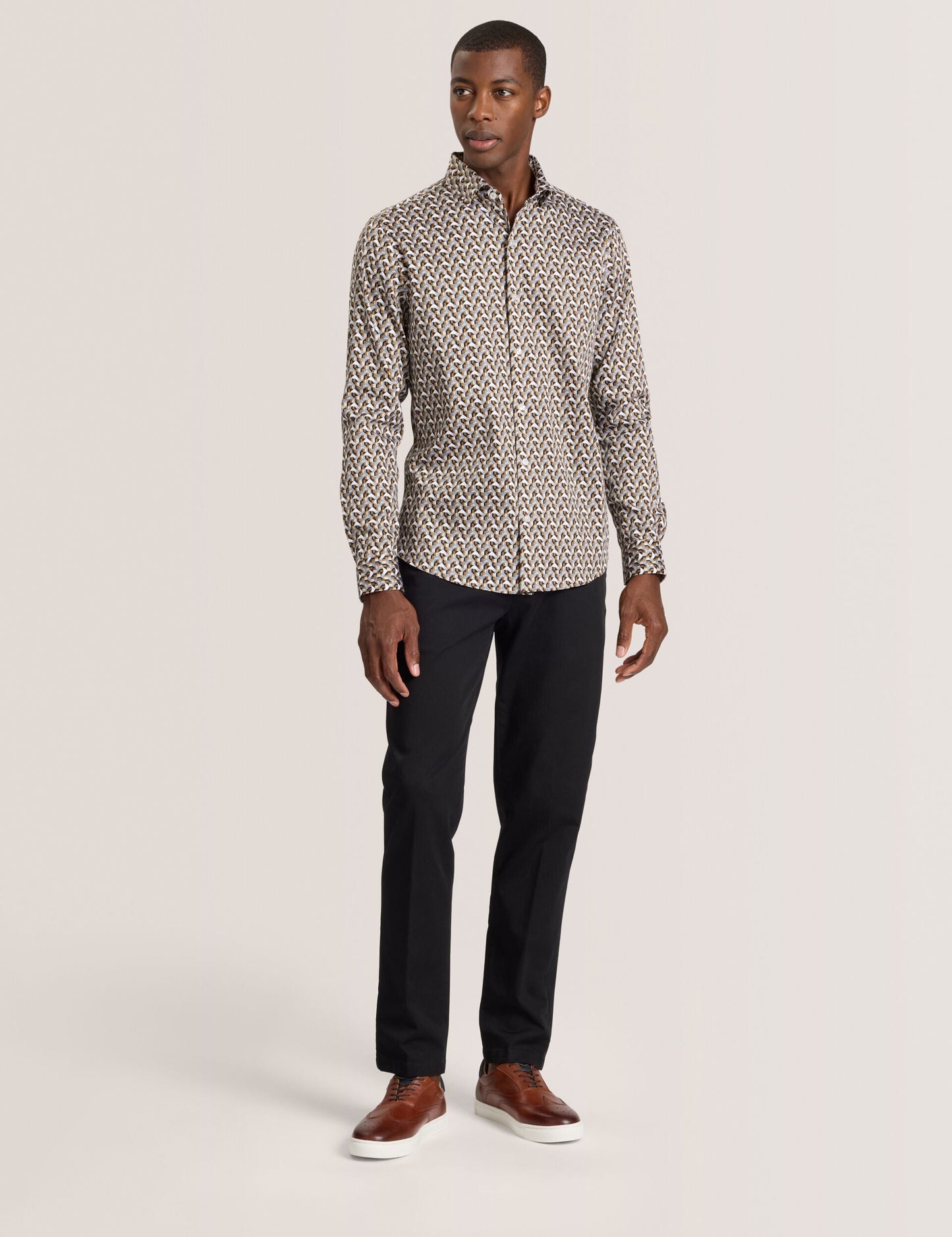 Ted Baker SOREN - Long Sleeve Archie Print Shirt
