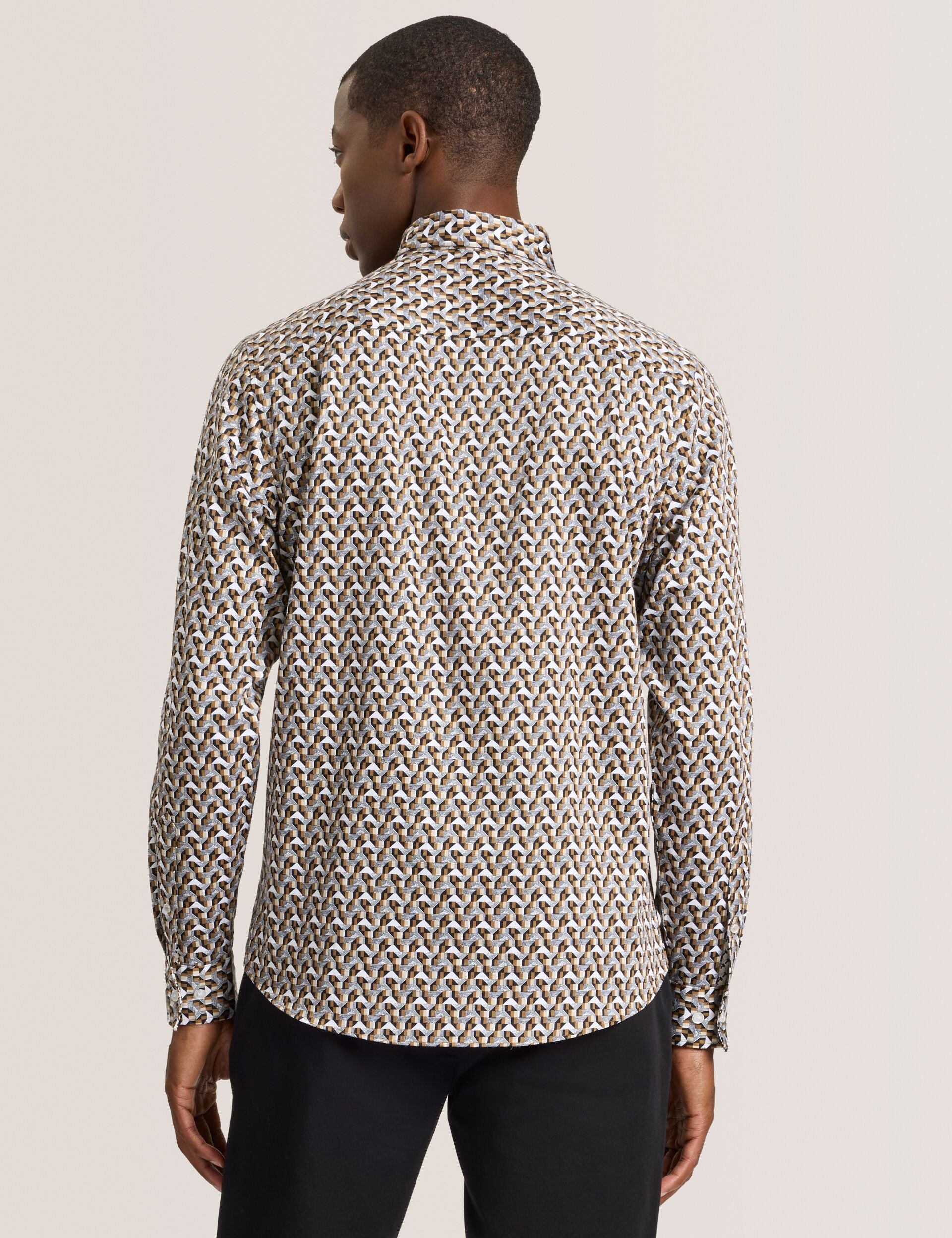 Ted Baker SOREN - Long Sleeve Archie Print Shirt