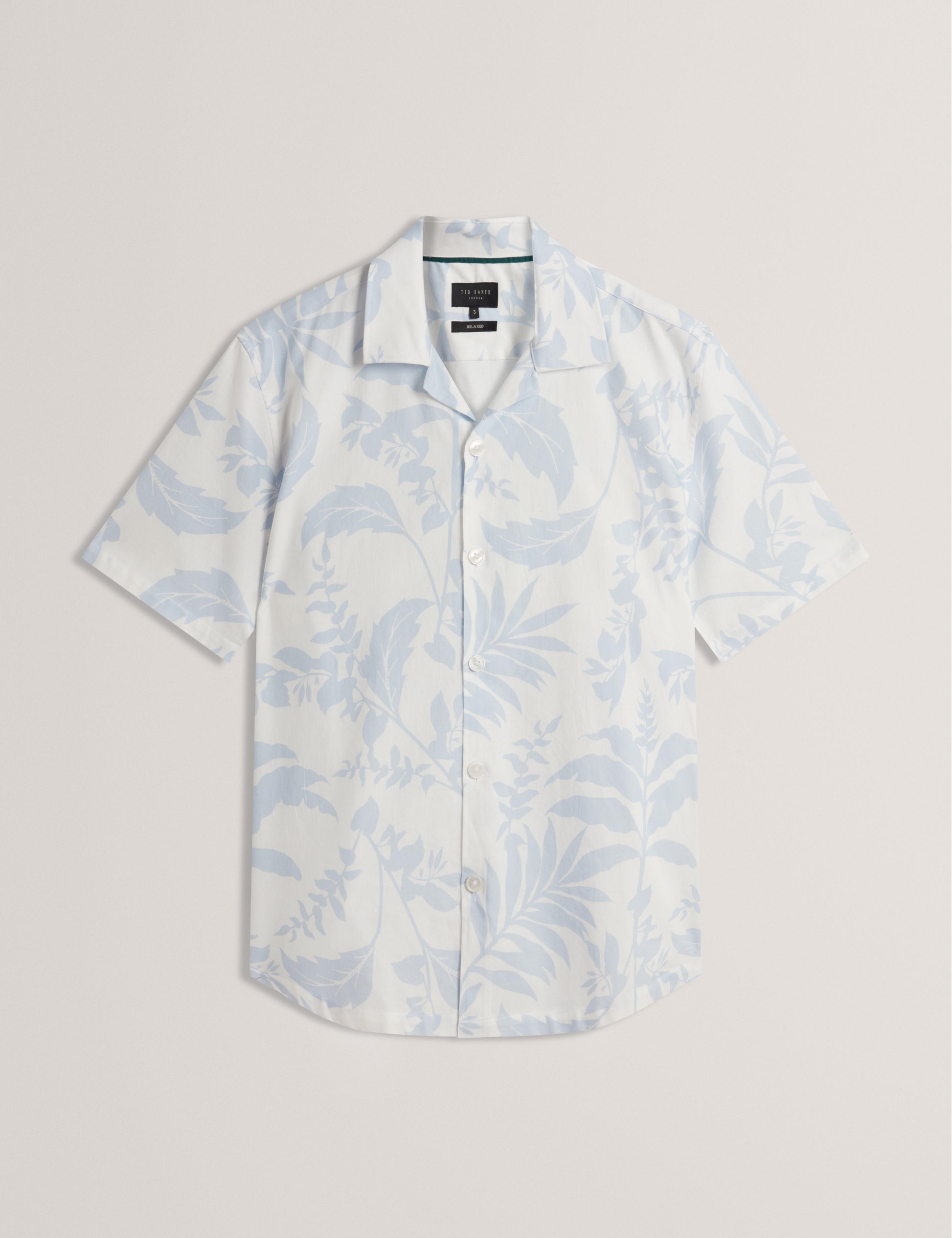 Ted Baker KITS - Short Sleeve Relaxed Floral Print Shirt